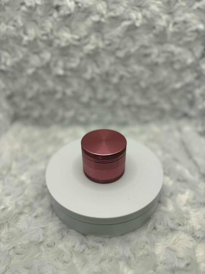 Compact 38mm Pink Herb Grinder – Grind in Style