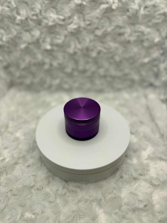 Compact 38mm Purple Herb Grinder – Grind in Colorful Style