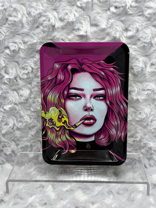 Stoner Girl Rolling Tray
