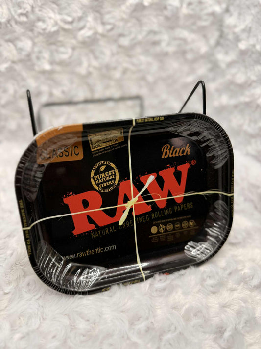 Black RAW Classic Organic Hemp Rolling Tray