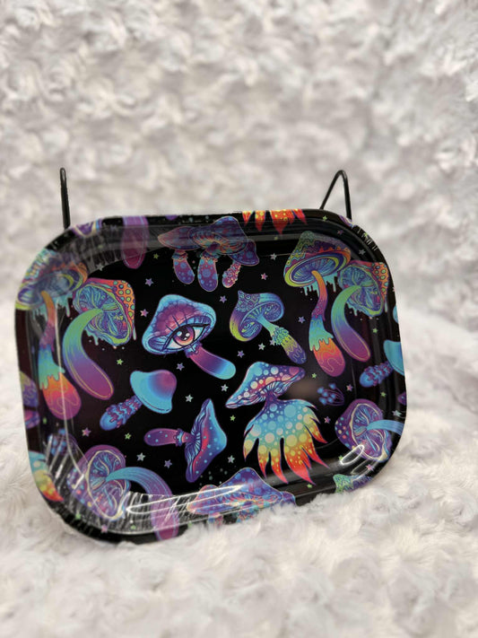 Trippy Mushroom Rolling Tray